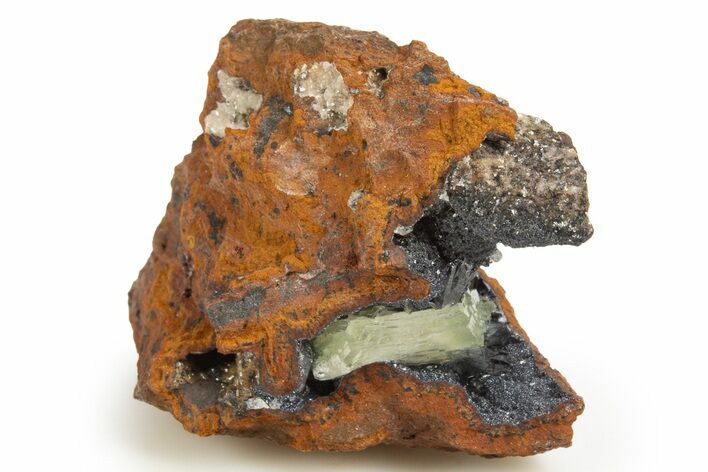 Sparkling Adamite Crystals on Matrix - Ojuela Mine, Mexico #327097